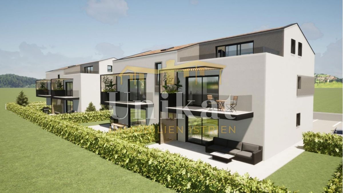 Appartamento con due camere (2S+DB) vicino a Poreč